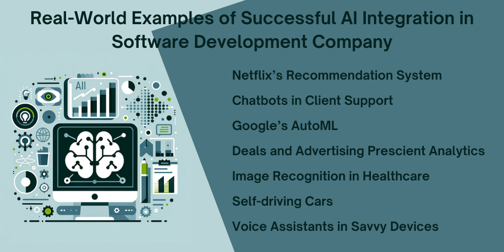 Real-World Examples of Successful AI Integration in Software Development Company