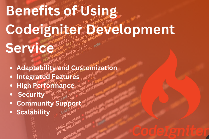 Benefits of Using Codeigniter Development Service:​